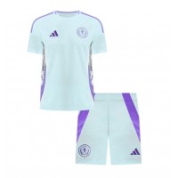 Maglie da calcio Scozia Seconda Maglia Bambino Europei 2024 Manica Corta (+ Pantaloni corti)